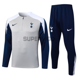 Sudadera De Entrenamiento Tottenham Hotspur 2025/2026 Kit Gris/Azul Marino