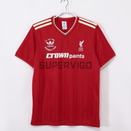 Camiseta Liverpool Primera Equipación Retro 1986/87 Rojo