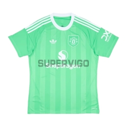 Camiseta de Portero Manchester United 2025/2026 Verde/Blanco
