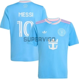 Camiseta MESSI 10 Inter Miami Tercera Equipación 2025/2026 Azul Claro
