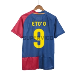 Camiseta ETO'O 9 Barcelona Primera Equipación Retro 2008/09