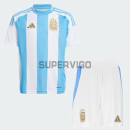 Camiseta Argentina Primera Equipación 2024 Niño Kit