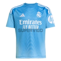 Camiseta de Portero Real Madrid 2025/2026 Azul