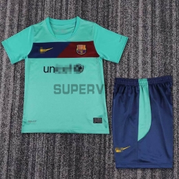Camiseta Barcelona Segunda Equipación Retro 10/11 Niño Kit