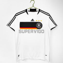 Camiseta Alemania Primera Equipación Retro 2008 Blanco