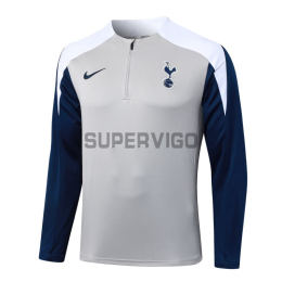 Sudadera De Entrenamiento Tottenham Hotspur 2025/2026 Gris/Azul Marino
