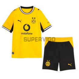 Camiseta Borussia Dortmund Primera Equipación 2026/2027 Amarillo Niño Kit