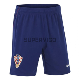 Pantalón Corto Croacia Segunda Equipación Mundial 2026 Azul