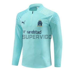 Sudadera de Entrenamiento Olympique Marsella 2023/2024 Azul Claro