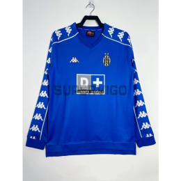 Camiseta Juventus Segunda Equipación Retro 1999/00 ML Azul