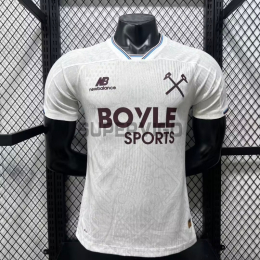 Camiseta West Ham United Segunda Equipación 2026/2027 Blanco (EDICIÓN JUGADOR)