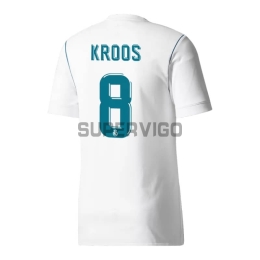 Camiseta KROOS 8 Real Madrid Primera Equipación Retro 2017/18