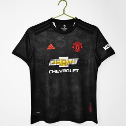 Camiseta Manchester United Tercera Equipación Retro 2018/19 Negro