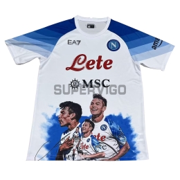 Camiseta Napoli 2023/2024 Especial Edición Blanco/Azul