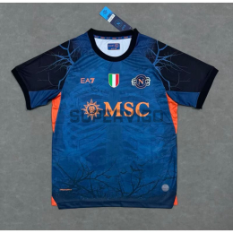 Camiseta Napoli 2025/2026 Edición Especial de Halloween Azul