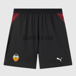Pantalón Corto Valencia Primera Equipación 2026/2027 Negro