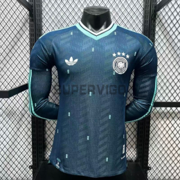 Camiseta Alemania Segunda Equipación Mundial 2026 ML Azul (EDICIÓN JUGADOR)
