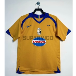 Camiseta Juventus Tercera Equipación Retro 2005/06 Amarillo