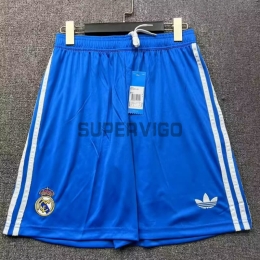 Pantalón Corto Real Madrid Tercera Equipación 2025/2026 Azul