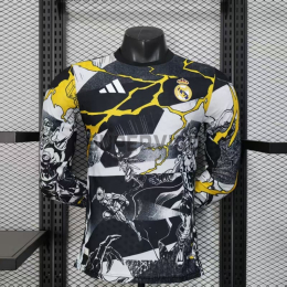 Camiseta Real Madrid x Marvel 2025/2026 ML Edición Especial (EDICIÓN JUGADOR)