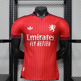 Camiseta Olympique De Lyon Segunda Equipación 2026/2027 Rojo (EDICIÓN JUGADOR)