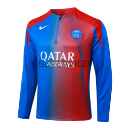 Sudadera De Entrenamiento PSG 2025/2026 Azul/Rojo