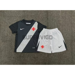 Camiseta Vasco da Gama Primera Equipación 2026/2027 Negro/Blanco Niño Kit