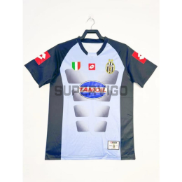 Camiseta De Portero Juventus Retro 2002/03 Blanco/Azul Marino