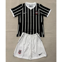 Camiseta Corinthians Segunda Equipación 2026/2027 Negro Niño Kit