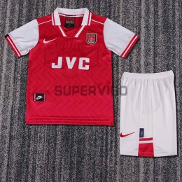 Camiseta Arsenal Primera Equipación Retro 1996/97 Niño Kit
