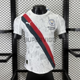 Camiseta Manchester City Segunda Equipación 2025/2026 Club World Cup Blanco (EDICIÓN JUGADOR)