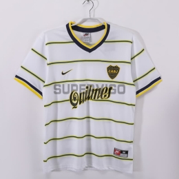 Camiseta Boca Juniors Segunda Equipación Retro 1999/00 Blanco
