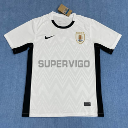 Camiseta Uruguay Segunda Equipación 2026 Blanco/Negro