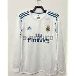 Camiseta Real Madrid Primera Equipación Retro 17/18 ML