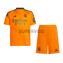 Camiseta Real Madrid Segunda Equipación 2024/2025 Niño Kit