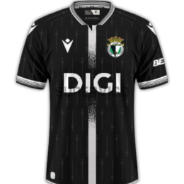 Camiseta Burgos CF Segunda Equipación 2025/2026 Negro/Blanco