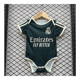 Camiseta Real Madrid Segunda Equipación 2026/2027 Verde Oscuro Baby