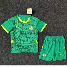 Camiseta Senegal Segunda Equipación 2025 Niño Kit