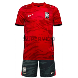 Camiseta Corea del Sur Primera Equipación Mundial 2026 Rojo Niño Kit