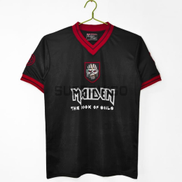 Camiseta West Ham United x Iron Maiden Equipación Retro 2016 Negro