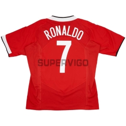 Camiseta RONALDO 7 Manchester United Primera Equipación Retro 2005/06