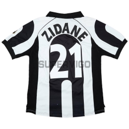 Camiseta ZIDANE 21 Juventus Primera Equipación Retro 1997/98