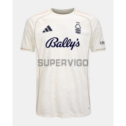 Camiseta Nottingham Forest Segunda Equipación 2025/2026 Blanco