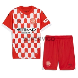 Camiseta Girona Primera Equipación 2024/2025 Niño Kit