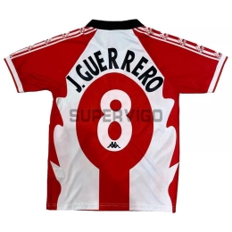 Camiseta J.GUERRERO 8 Athlétic Bilbao Primera Equipación Retro 1997/98