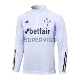 Sudadera De Entrenamiento Cruzeiro 2023/2024 Blanco
