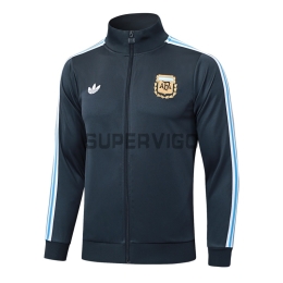 Chaqueta Argentina 2025/2026 Retro Gris Oscuro