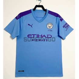Camiseta Manchester City Primera Equipación Retro 2019/2020