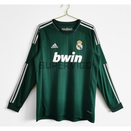 Camiseta Real Madrid Tercera Equipación Retro 2012/13 ML Verde