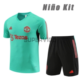 Camiseta de Entrenamiento Manchester United 2023/2024 Kit Verde